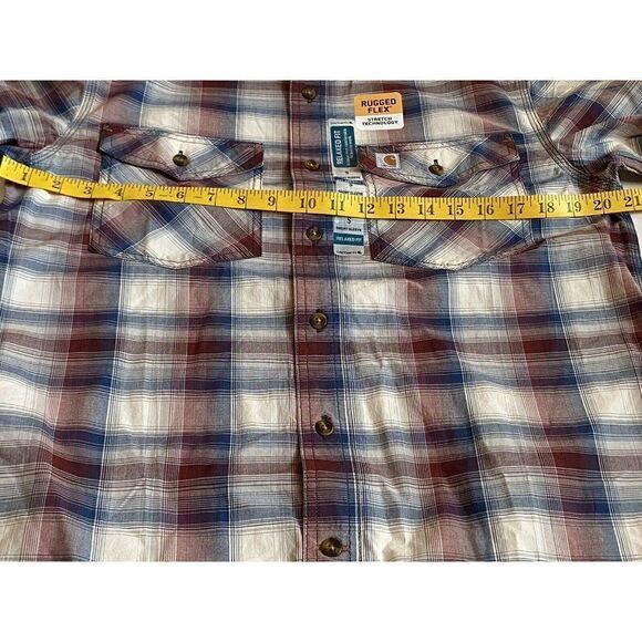 Carhartt Men Sz S Rugged Flex Relaxed Fit SS - Picture 3 of 7
